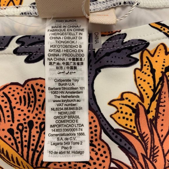 NWT Tory Burch Printed High-waisted Bikini Bottom - Picture 8 of 9